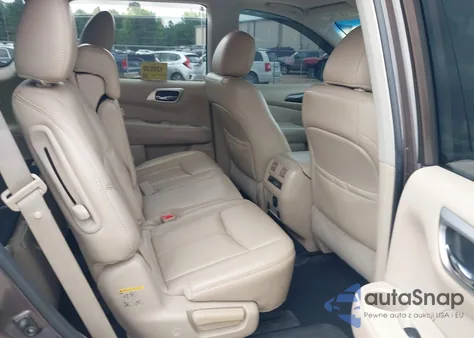 2016 Nissan Pathfinder Sl z USA, uszkodzony, nr VIN 5N1AR2MN8GC610521